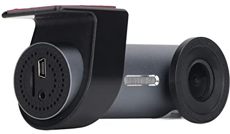 Dash Cam con WiFi, Dash Cam Anteriore Posteriore per Auto, Girevole a 360 Gradi, Dash Cam con Rilevamento del Movimento HD, Fotocamera Frontale Grandangolare a 150 °, Telecamera