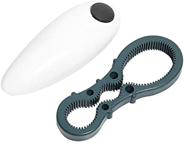PiurUf Apri Bottiglia L'apriscatole Elettrico è Adatto for Tutte Le Dimensioni apribili Automatici Ricaricabili con USB Avvertitore della Cucina Ricaricabile Apri Bottiglia Vino