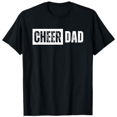 Cheer Dad Cheerleading T-Shirt
