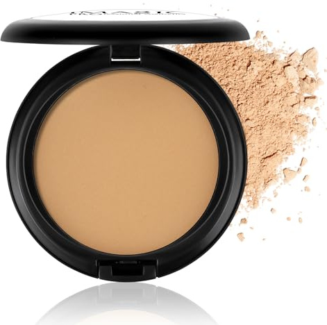 LOPHE Cipria Compatta, Bronzer Viso Finish Opaco e Texture Leggera, Cipria Fissante Trucco a Lunga Durata, Levigante e Illuminante, per Tutti I Toni Della Pelle, 04