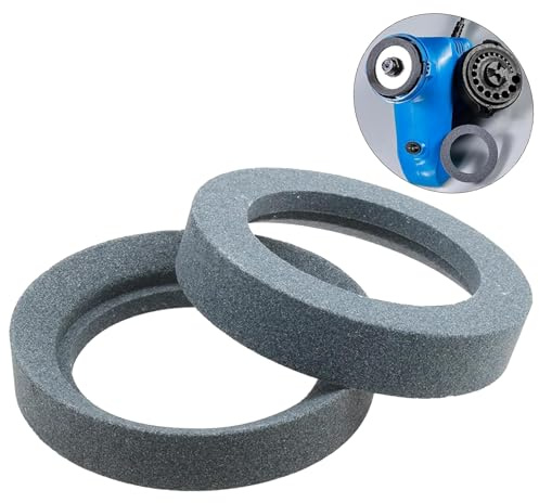 MDPSDS Drill Bit Sharpener Grinding Wheels, Power Drill Bit Sharpener Grinding Wheels for Twist Bits, Brown Corundum Grinding Wheel to Restore The Sharp Edges of Your Drill Bits (2)