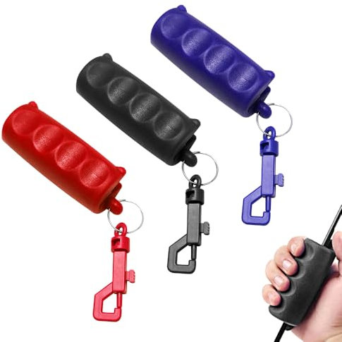 EUIEUT 3 Stück Bogenschießen Pfeilzieher mit Silikon Pfeilschütze, Rutschfester Silikon Pfeil Puller, Pfeilentferner Bogensport Zubehör 11 * 3,5 cm, Bogenschießzubehör, Handschutz und Gürtelclip