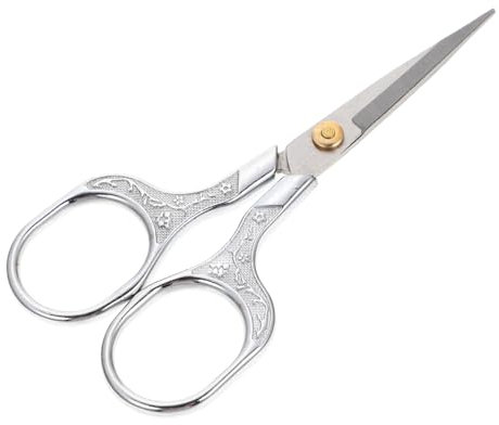 SHINEOFI Tijeras De Bordado De Calidad Tijeras De Hilo Portátiles Hechas A Mano De Acero Inoxidable Agarre Cómodo Para Coser Bordados Punto De Cruz