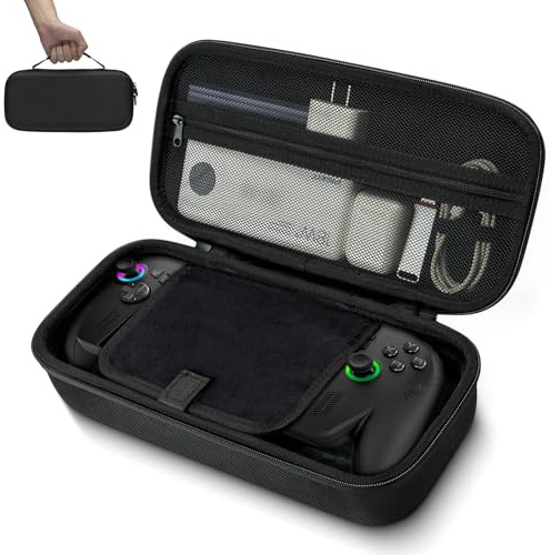 Hard Carrying Case for ROG Ally X/Ally 7, Travel Bag for Gaming Console