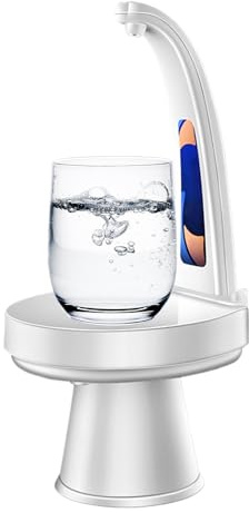 Niesel Portable Water Dispenser - Electric USB Rechargeable Drinking Tap,Electric Water Pump for Gallon Jug | for Home Kitchen Office Camping Outdoor Travel Dorm Hotel Family