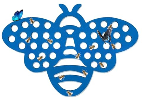 Abreuvoir à abeilles Bassin Nourrisseur en Mousse EVA | Distributeur de nourriture pour abeilles pour l'arrière-cour, le porche, le parc, la ferme, le jardin, la terrasse,