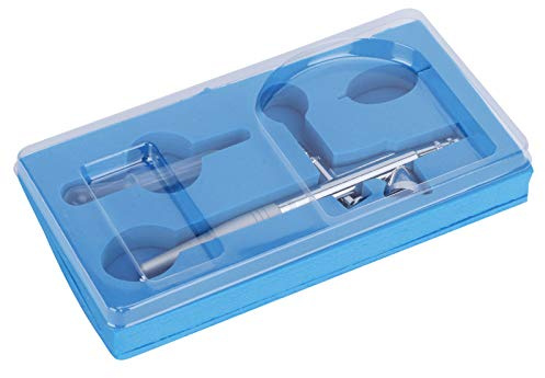 Aolidsive Juego de Aerógrafo, Construcción de Latón, Spray de Acción única para Pintura Artística Precisa, 0,2 Mm de Diámetro, Ideal para Aficionados y Entusiastas de los Modelos (latón 3)
