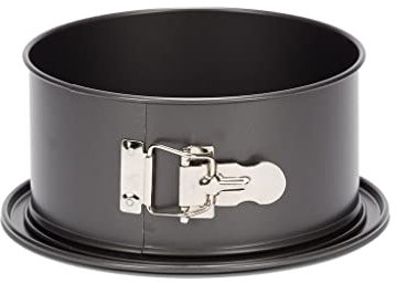 Patisse Teglia Tonda per Torte in Acciaio Inossidabile, Nero, 22 cm