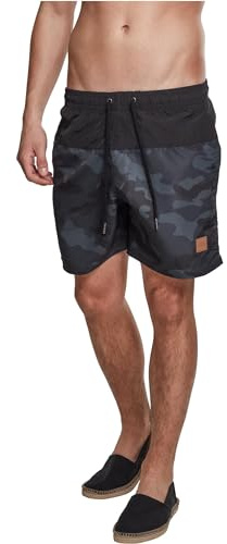 Urban Classics Bañador Hombre Block Swim Shorts, Bañador para Hombre, Secado Rápido, Disponible En Muchos Variaciones de Color, Tallas XS-5XL