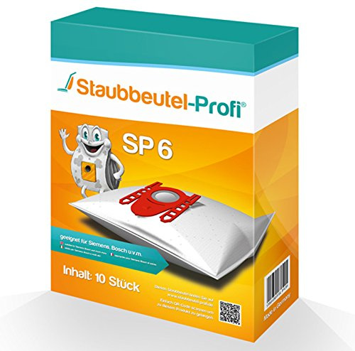 10 Staubsaugerbeutel Staubbeutel-Profi kompatibel mit Swirl S67 geeignet für Siemens VS P3AAAA IQ300 Plus Limited Edition