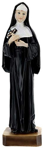Holyart Statua Santa Rita crocefisso Resina 30 cm