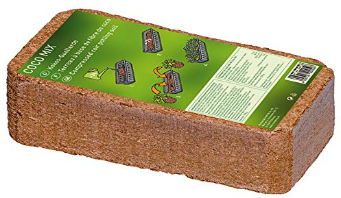 Romberg Kokos-Quellerde (aus zerkleinerten, gepressten Kokosfasern, ergibt Circa 7-8 Liter Erde, einfache Anwendung) 24091205