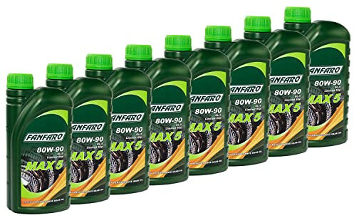 Getriebeöl Getriebe Öl FANFARO MAX 5 80W-90 GL-5 8 X 1 Liter
