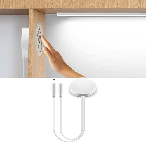 Penetrable 25mm Wood Panel Touch Sensor LED Light Switch Control 12V-24V 60W Hand Sweep Control Touch Dimmer Switch