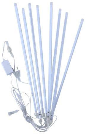 Gadpiparty Meteorschauer Regenlichter Meteorlichter Für Hochzeit Weihnachten Valentinstag Party Dekoration Mit Eu-stecker Blaues Licht