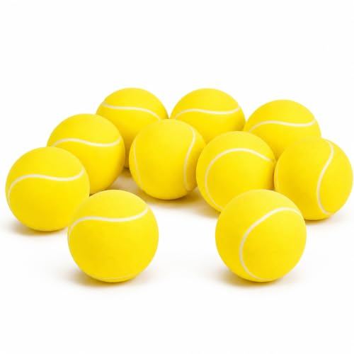 Sponge Ball, Foam Tennis Balls, Yellow Mini Foam Balls For Kids' Games Indoor Outdoor Sports For Kids Boys & Girls