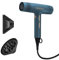 mdlondon Blow Hair Dryer – New & Improved 1600W Hairdryer with Diffuser, Directional Nozzle & Cool Shot – Ultra-Light, Quiet & Powerful Blow Dryer for Straight, Fine, Thick or Curly Hair – Casal Blue