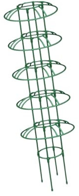 JISADER Gartenobelisk, Spalier, Klettergerüst für Den Garten, Multifunktional, Strapazierfähig, Topfpflanzenstütze für Weinreben, Bohnen, Rosen, 130cm Multischirm
