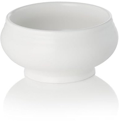 15 x terrine, 0,5 l, Ø 12,5 cm, bianco opaco, porcellana
