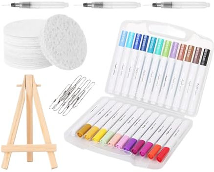 Acunny Struktur Kunst Set - Magic Foam Malpapier Set - Lernspielzeug Sensorikspielzeug Educativspielzeug Kreativ Bastelset Malset Für Kinder