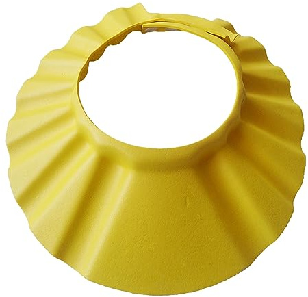 Bonnet de douche pour bébé en EVA souple - Pour shampooing et oreilles - Doux et réglable - Pour nourrissons et enfants - Pour protéger les yeux des filles