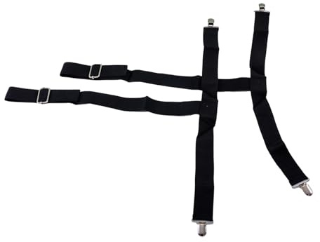 Klimmzughilfe, Clip und Pull Anziehhilfe für Senioren, dehnbarer Nylongürtel mit sicheren Metallverschlüssen, Anziehhilfe für Hosen