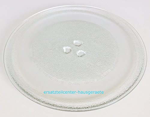 Mikrowelle Drehteller UNI DU = 255 mm / 25.5 cm/Mikrowellenteller/Glasteller für Mikrowelle/Ersatzteller/Ersatz-Drehteller
