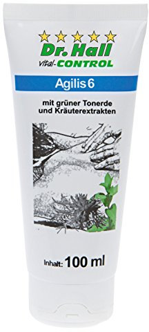 Agilis 6 Creme mit Wärme-Effekt – wärmende Pflege bei Muskelkater & Verspannungen – mit Teufelskralle, Menthol, Rosmarin & Cajeput