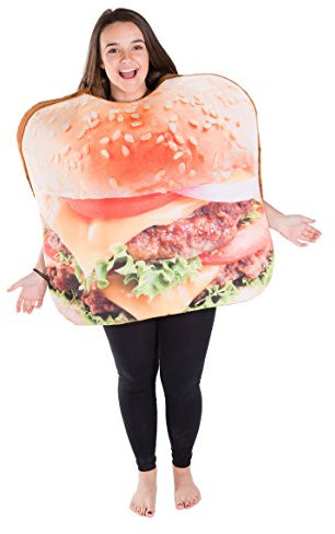 Bodysocks® Burger Costume (Adult)