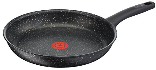 Tefal C6360602 Everest Frying Pan with Thermospot, Aluminium, Stone Effect, 28 cm