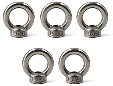 M8 Ring Form Lifting Eye 304 Edelstahl Gewinde Nut Verschluss