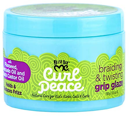 Just for Me Curl Peace Tressage et glaçure à poignée torsadée - 5,5 oz