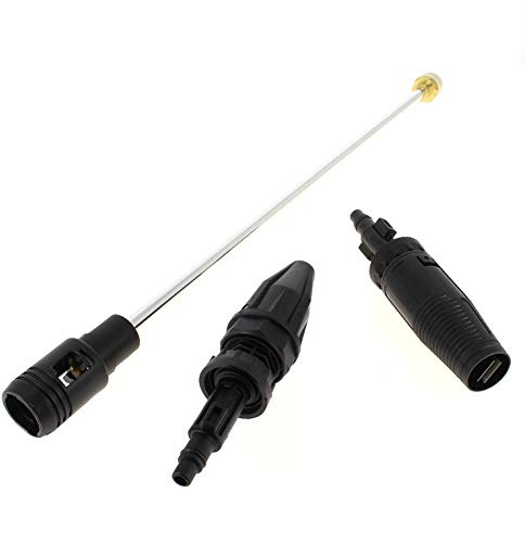 Lance + buse jet plat + rotabuse pour nettoyeur haute pression