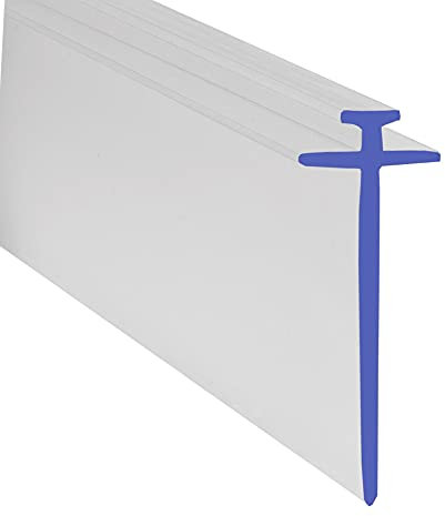 Soft Flexible Rubber Shower Seal | for Bi Folding Doors & Shower Screens | Fits Into Channel | BIF095 (2 Metres)