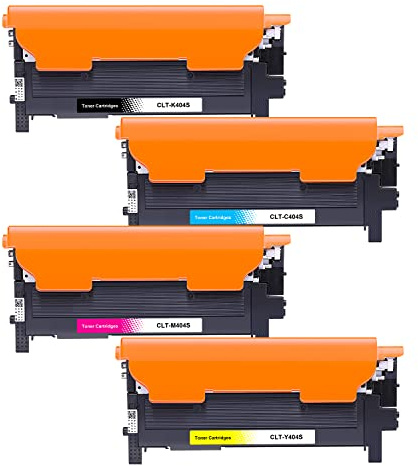 Jhaan CLT-P404C P404C Multipack Toner für Samsung C480W Xpress SL C480FW C480 C430W C48X C430 C480FN CLT-K404S CLT-Y404S CLT-C404S CLT-M404S C43X Series (Schwarz Cyan Gelb Magenta)