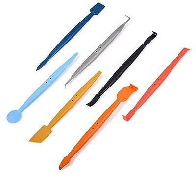 Mobestech Rascador Magnético Para Calcomanías De Coche Removedor De Adhesivo Antiguo Herramienta Para Aplicación De Películas De Ventana Mango y Diseño Ergonómico Azul