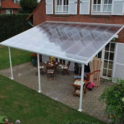Gewächshausplatten UV-beständig Dachplatte aus Polycarbonat,Klar Acrylglas Platten,Wasserdichte Isolier,Dachverkleidungs-Ersatzplatten,für Außenbereich,Balkonfenster Sicherer Zaun (1m x 2m)