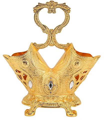Caddie Argenté, Porte-couverts en Métal, Style Européen Vintage, Porte-couverts de Table en Métal Doré, Décoration D'outils de Cuisine
