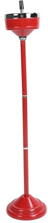 Floor Standing Ash Tray, Height Adjustable Indoor Standing Ashtray Ash Trays Outdoors with Detachable Lid for Homes, Cafes, Restaurants and Outdoors