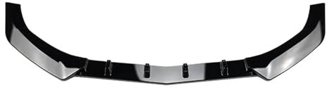 Frontspoiler Für Benz W212 Sport MOL E250 E350 E400 E550 2013 2014 2015 Auto Frontschürze Spoiler Lippe Splitter Unterkörper Kit Frontstoßstange Lippe Spoiler(Farbe:Glossy Black)