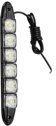 Dtaigou Feux extérieurs de voiture, feux de jour, bande LED | Lumières LED de voiture extérieures,Bande lumineuse Leds Flexible pour voiture, lumières Leds automobiles étanches pour camion remorque