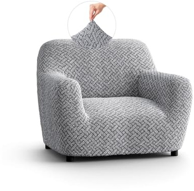 Paulato - Sesselbezug Strech, Sessel Überzug, Sofabezug 1 Sitzer, Mikrofasergewebe, WavyTech-Technologie und Oeko-TEX-Zertifizierung - Kollektion Fantasie Venezia - Made in Italy