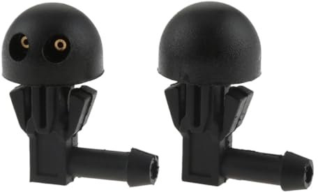 BASPHHH Scheibenwaschdüse Kompatibel mit Peugeot für 206 Auto Frontscheibe Wiper Washer Jet Düse 6438AV 6438E6 6438J2