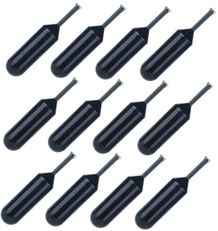 Artibetter 12pcs Confidential Seal Ink for Privacy Protection Black Ink Stamp for Mail Documents and Address Labels Security Stamp Replacement for Roller