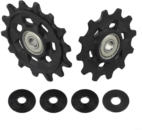 Kit de polea de desviador trasero con 12 dientes y 14 ruedas guía de dientes para SRAM para sistemas de transmisión Eagle de bicicleta de montaña de 12 velocidades