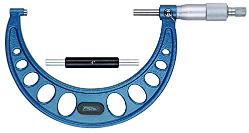 Fowler 52-240-005-1, Outside Inch Micrometer With 4-5 Measuring Range, Factory