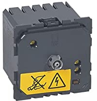 Thermostat d'ambiance Standard legrand céliane, Noir