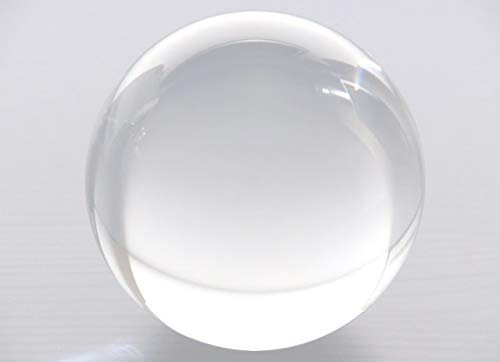 Yeti-Gold Glaskugel Fotografenqualität 10cm solo oder mit Glassockel (10cm Glaskugel solo)