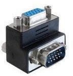 DeLOCK 65247 cable gender changer VGA (D-Sub) Nero