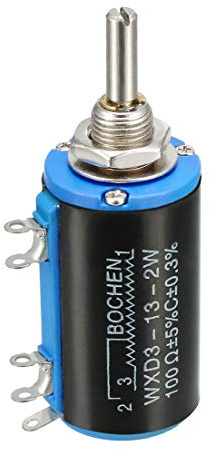 uxcell Potentiometer mit Drehknöpfen, Drehregler, variable Widerstände